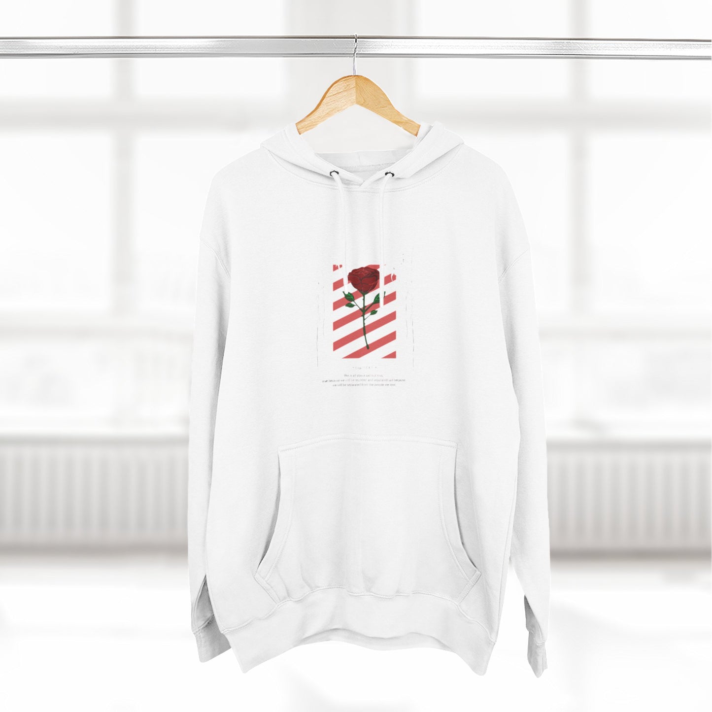 Stylish Three-Panel Fleece Hoodie – Perfect for Casual Days and Holiday Gifting