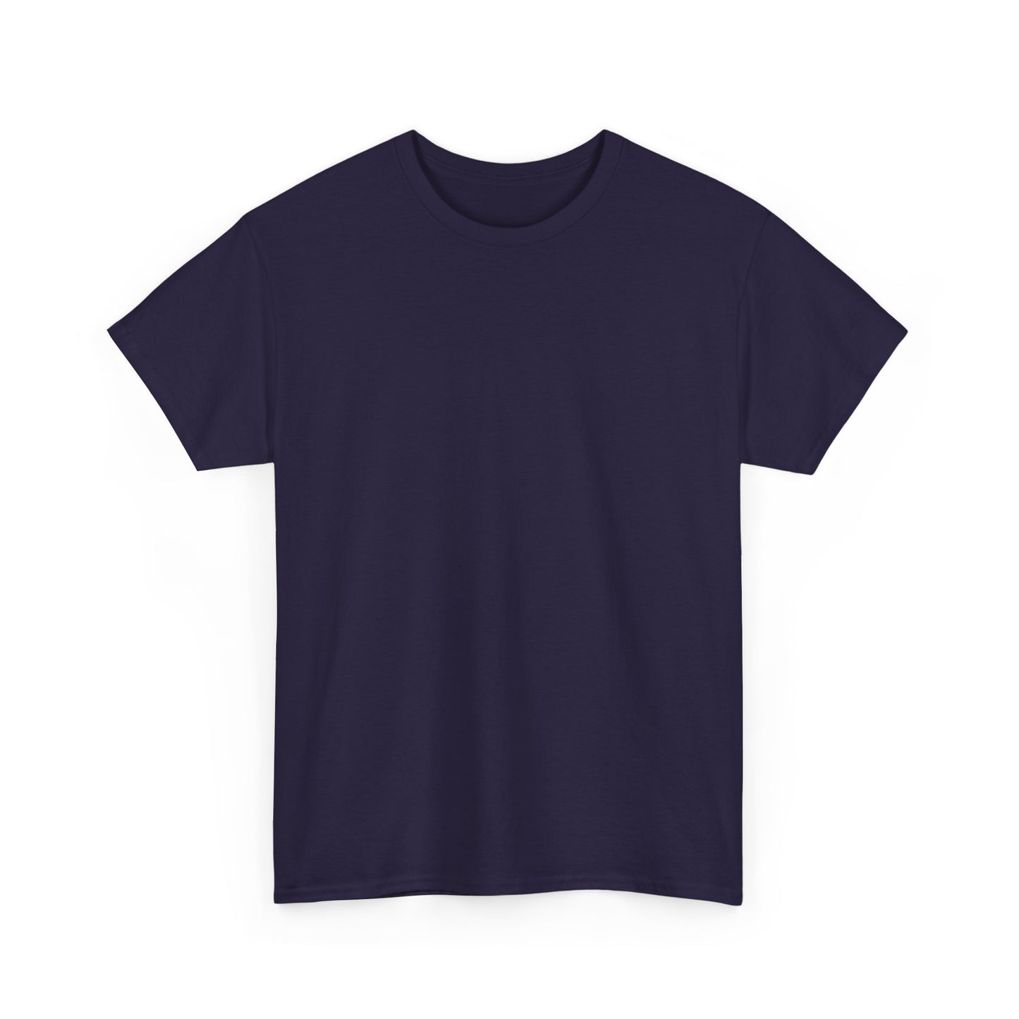 Inspirational Unisex Heavy Cotton Tee - "Never Give Up"