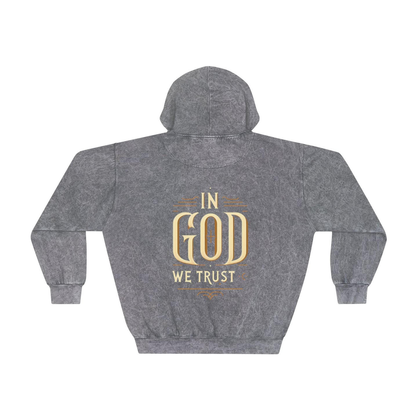 Unisex Mineral Wash Hoodie - Faith-Inspired Spiritual Wear