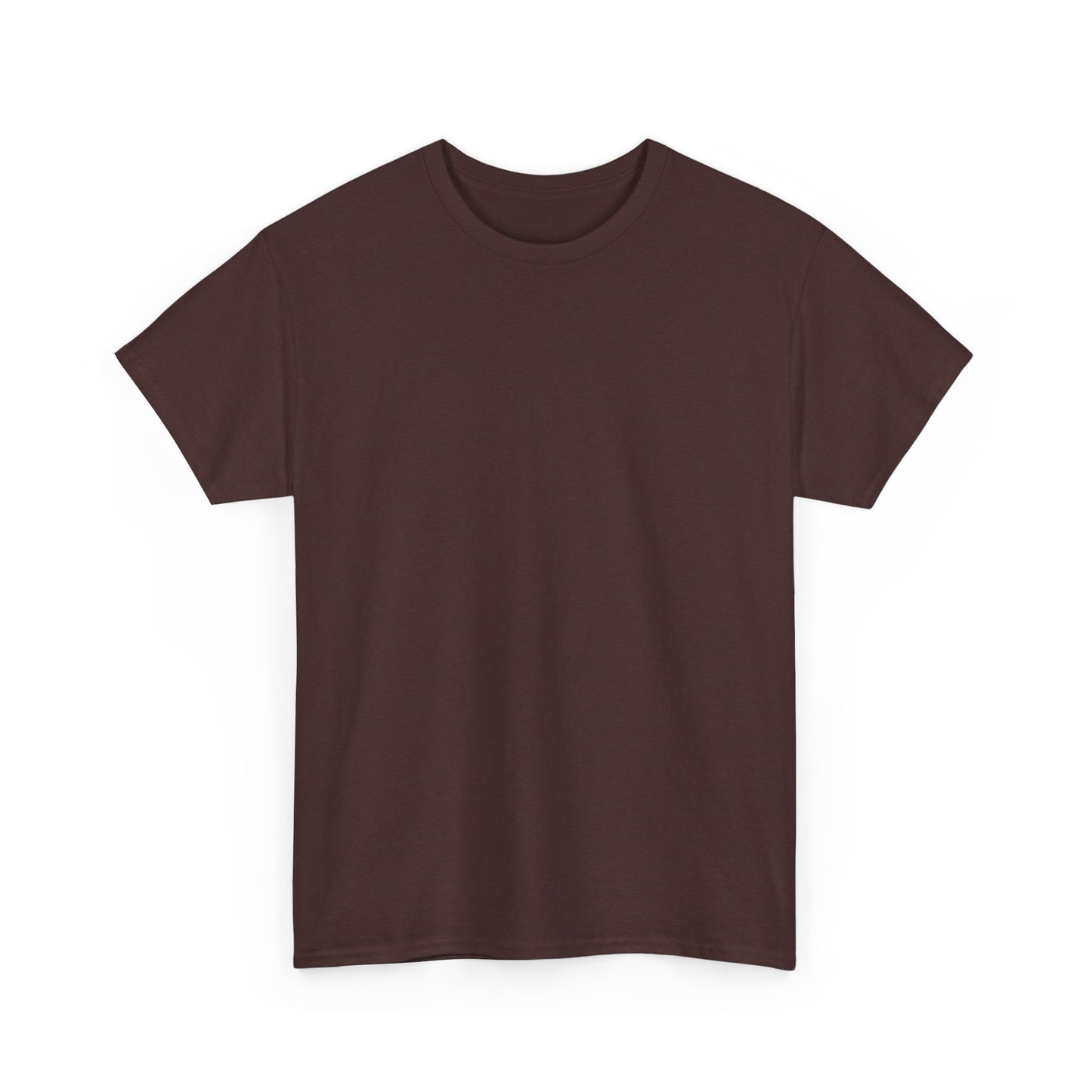 Inspirational Unisex Heavy Cotton Tee - "Never Give Up"