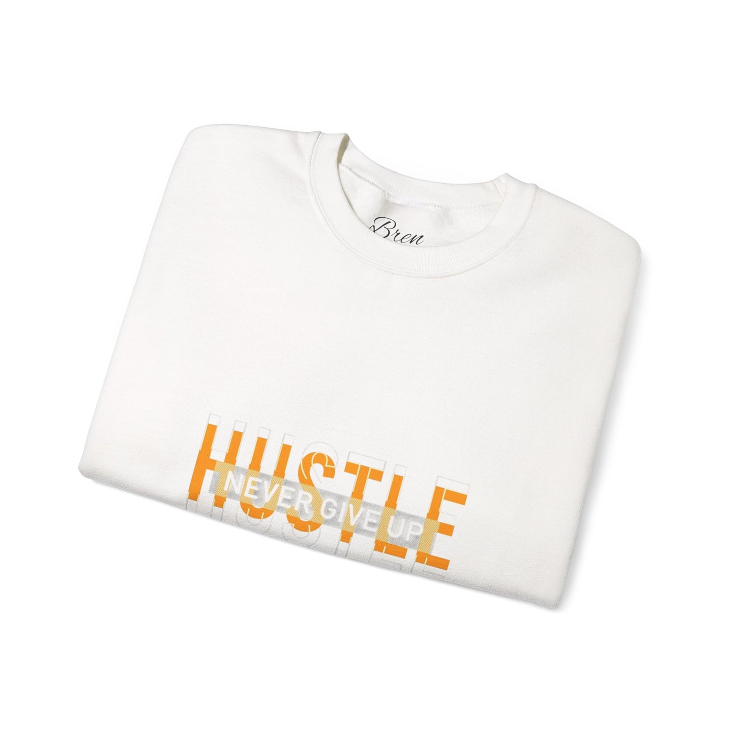 Hustle Crewneck Sweatshirt - Unisex Heavy Blend™ - Motivational Design