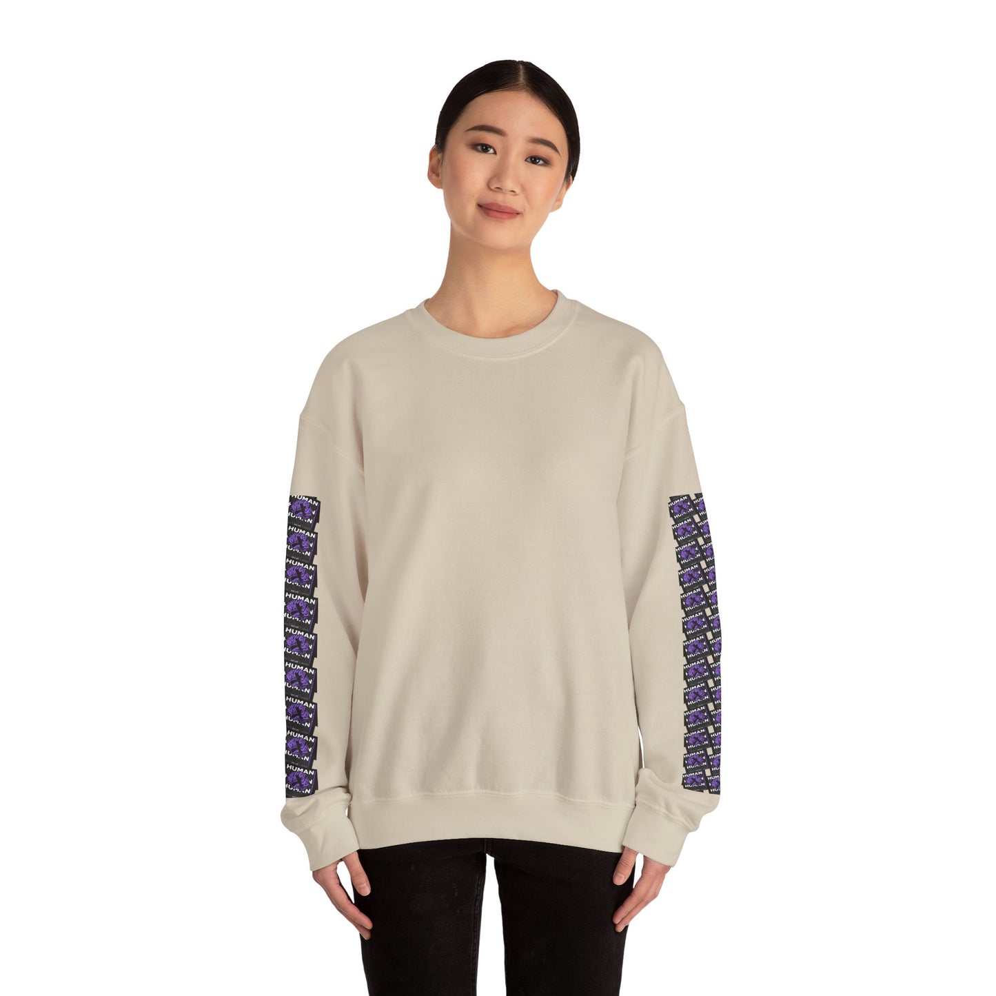 Retro-Inspired Graphic Crewneck Sweatshirt for Casual Comfort
