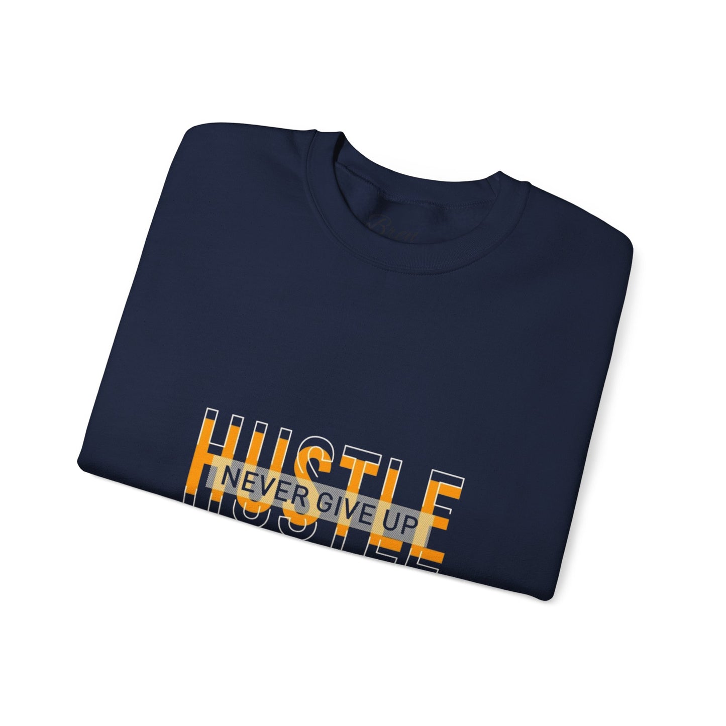 Hustle Crewneck Sweatshirt - Unisex Heavy Blend™ - Motivational Design