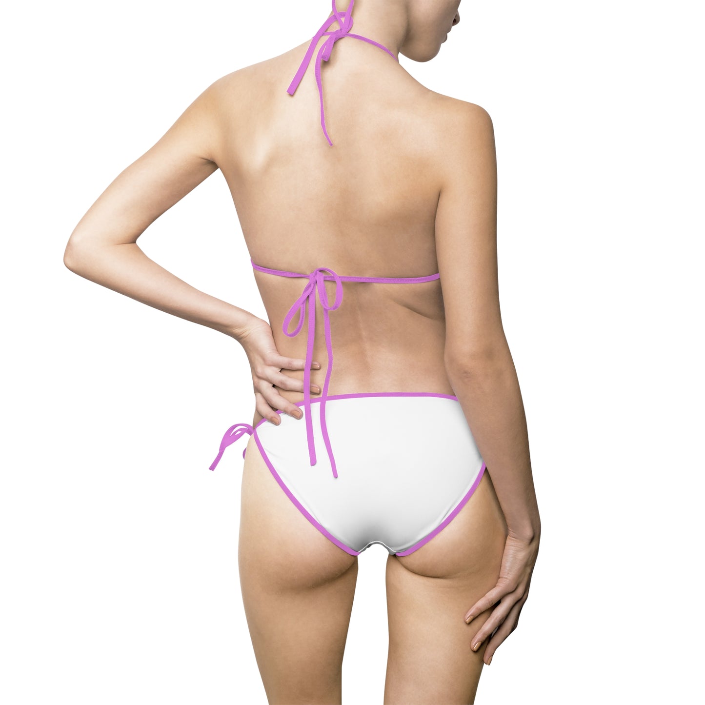 Celestial Phase Women's Bikini Swimsuit - Moon & Stars Design