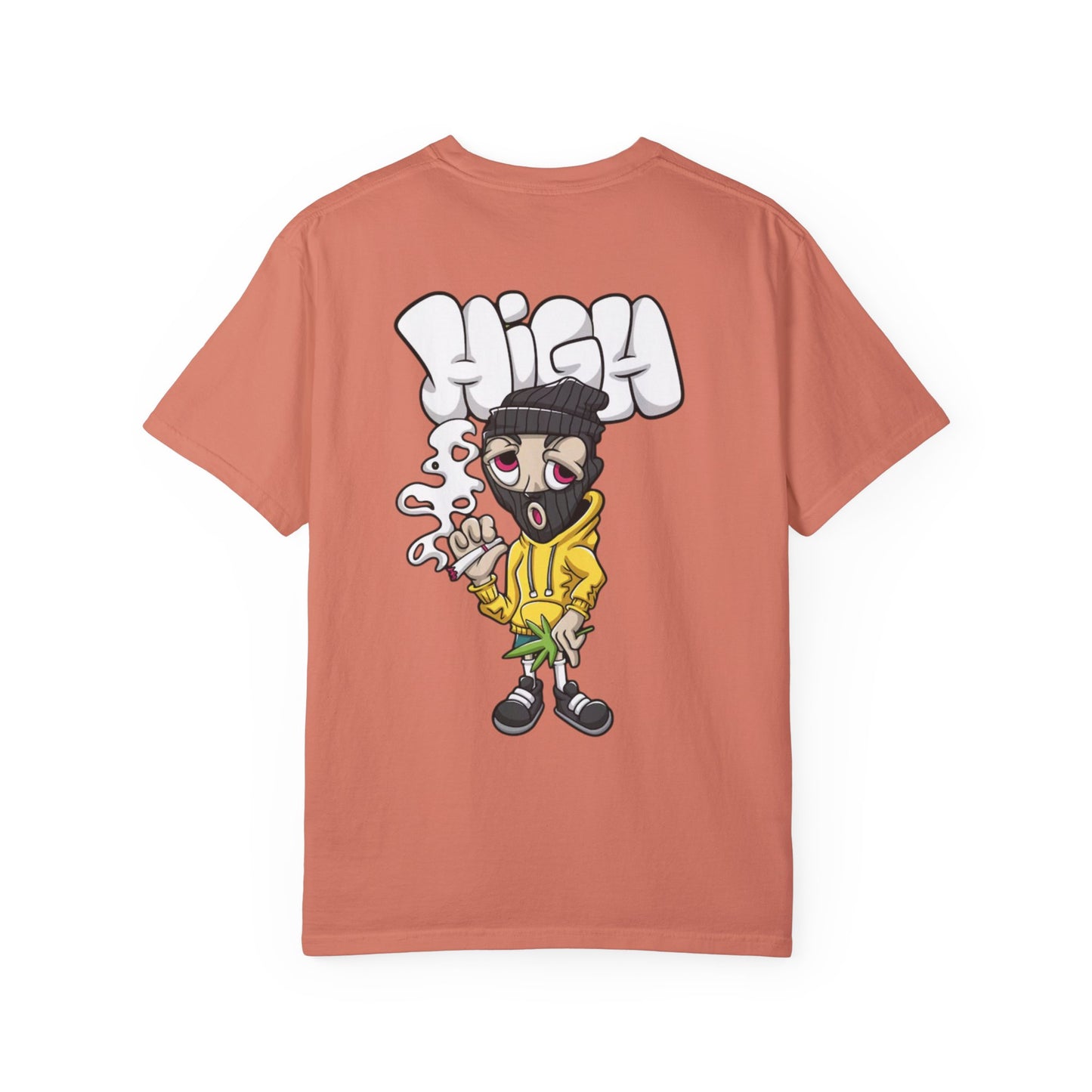 High Vibes Unisex Garment-Dyed T-Shirt - Perfect for Stoners and Casual Wear