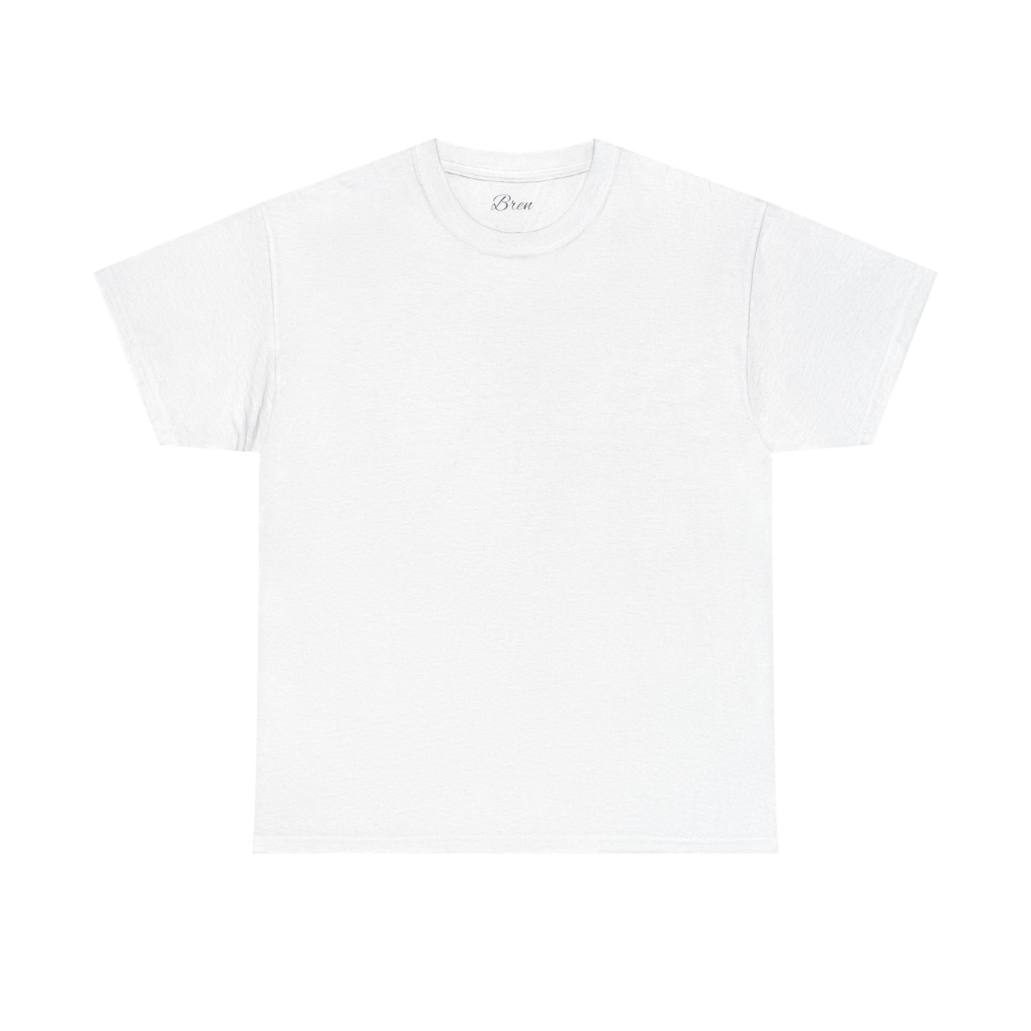 Unisex Heavy Cotton Tee - Affection Graphic Tee with Rose Design