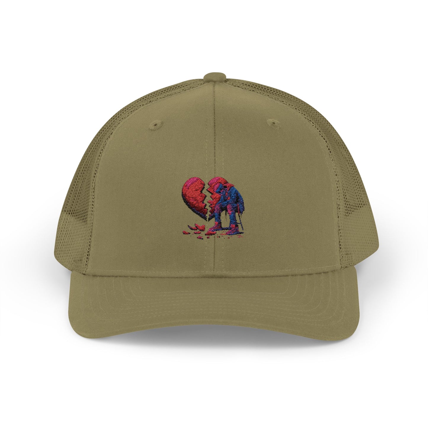 Heartbreak Embroidered Snapback Trucker Cap - Perfect Gift for Casual Lovers