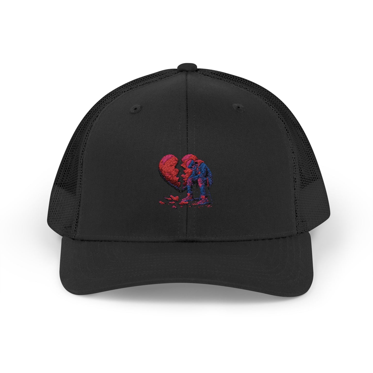 Heartbreak Embroidered Snapback Trucker Cap - Perfect Gift for Casual Lovers