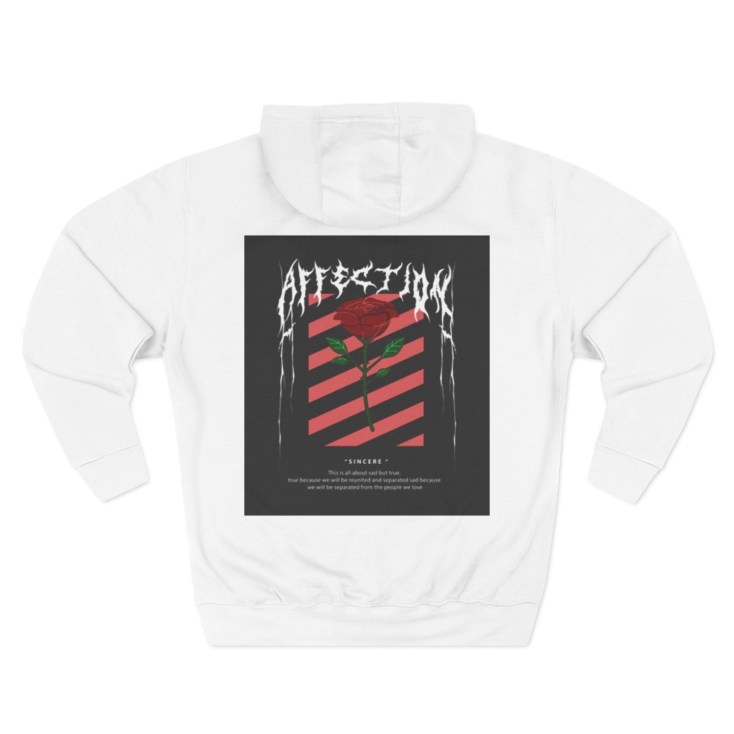 Stylish Three-Panel Fleece Hoodie – Perfect for Casual Days and Holiday Gifting
