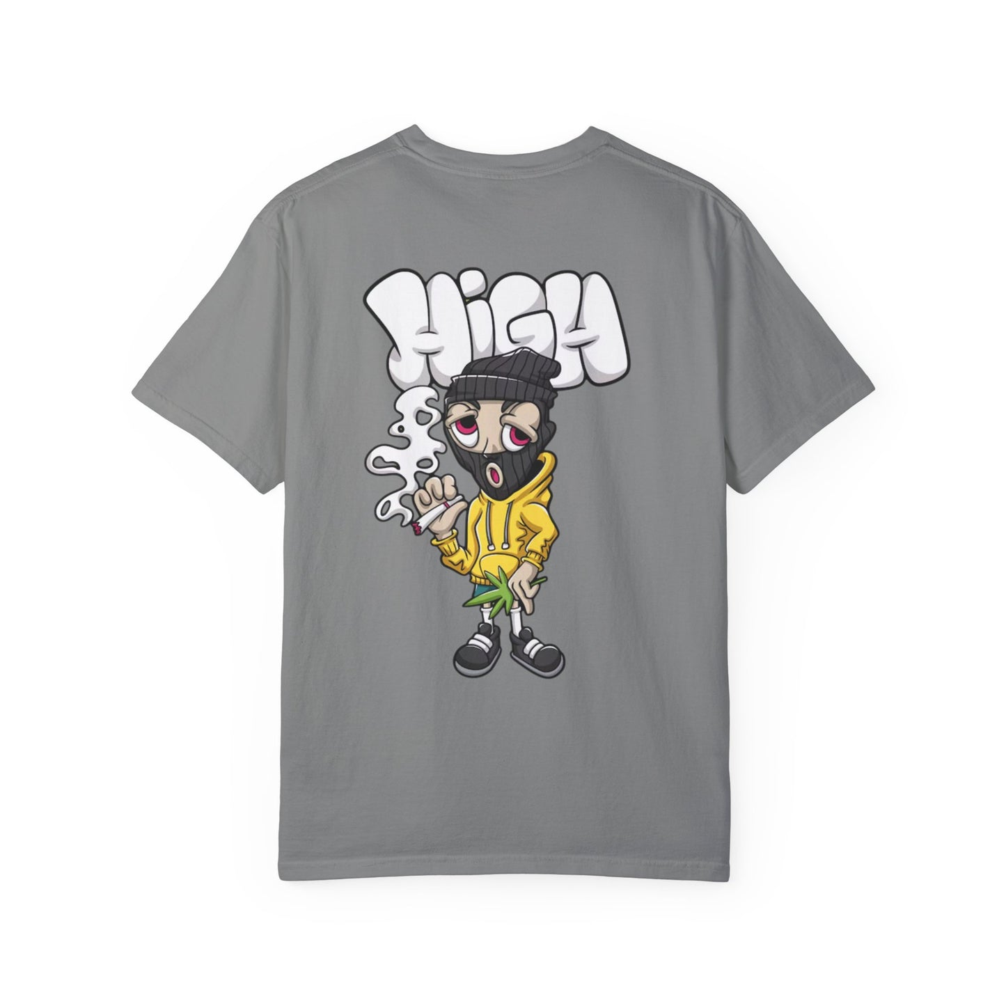 High Vibes Unisex Garment-Dyed T-Shirt - Perfect for Stoners and Casual Wear
