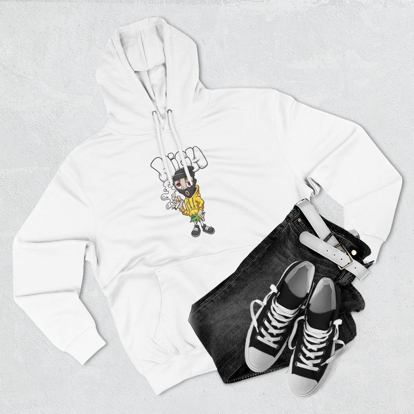 Cool Chef Fleece Hoodie - Fun Graphic Design for Food Lovers