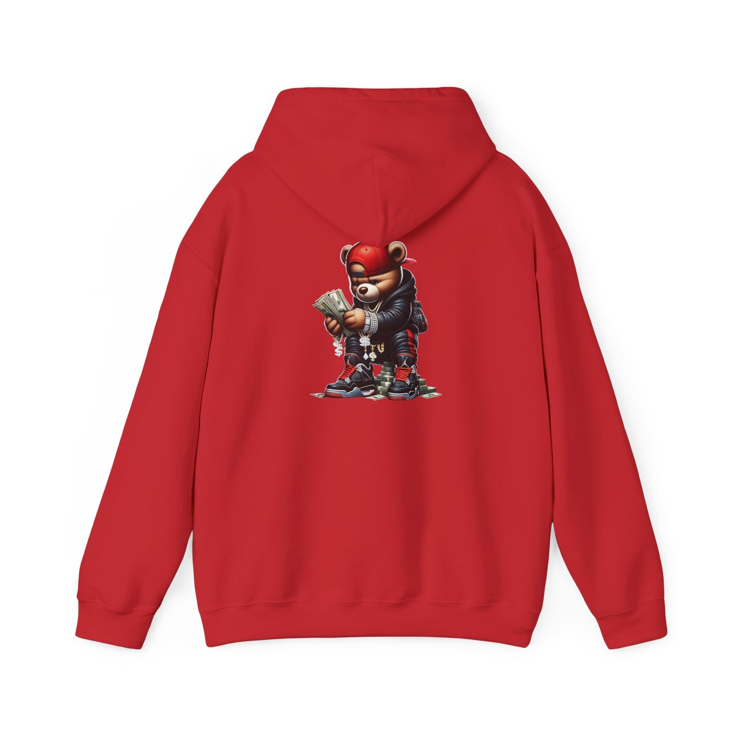 Hustle Bear Unisex Heavy Blend™ Hooded Sweatshirt | Motivational Streetwear for Entrepreneurs