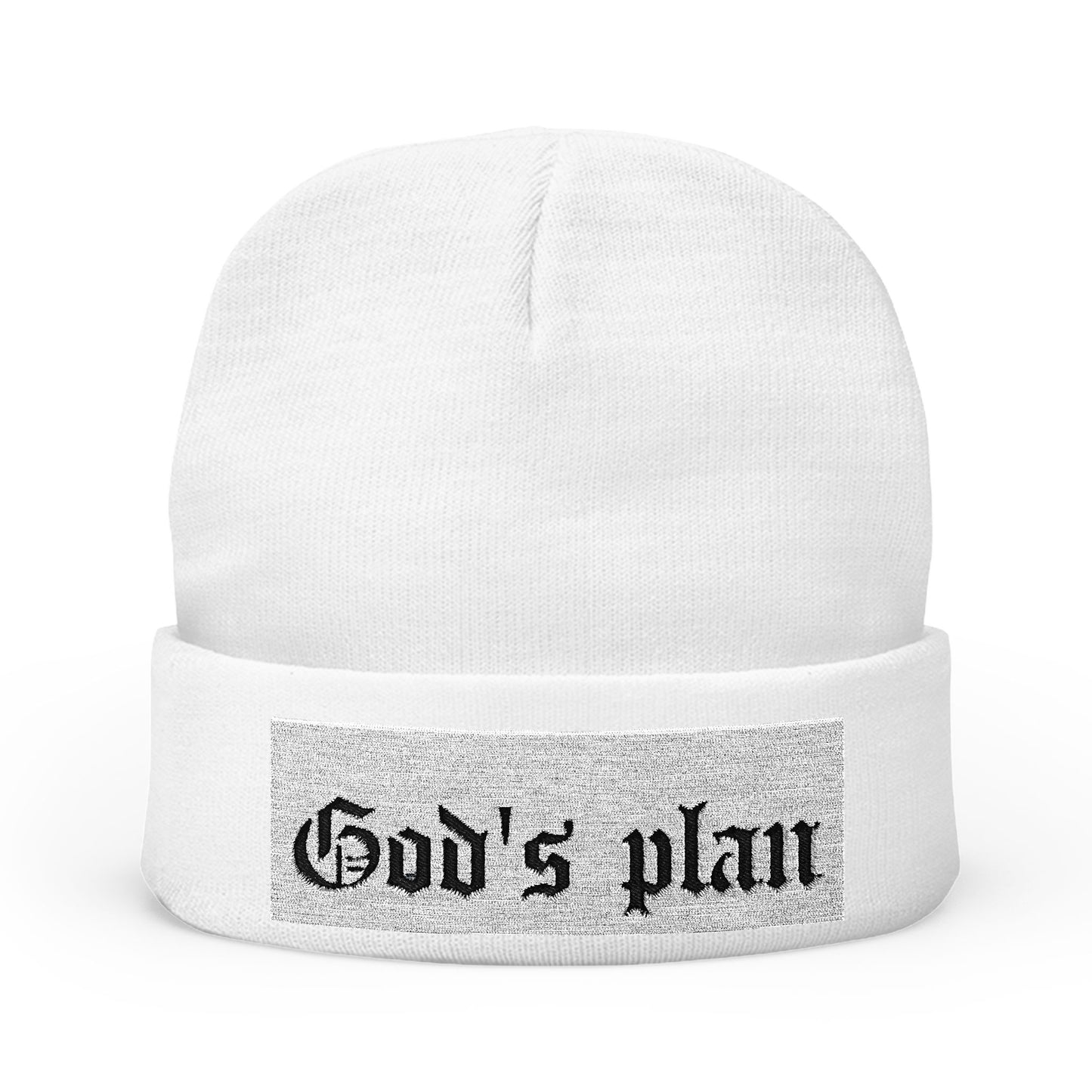 Knit Beanie (Embroidery)