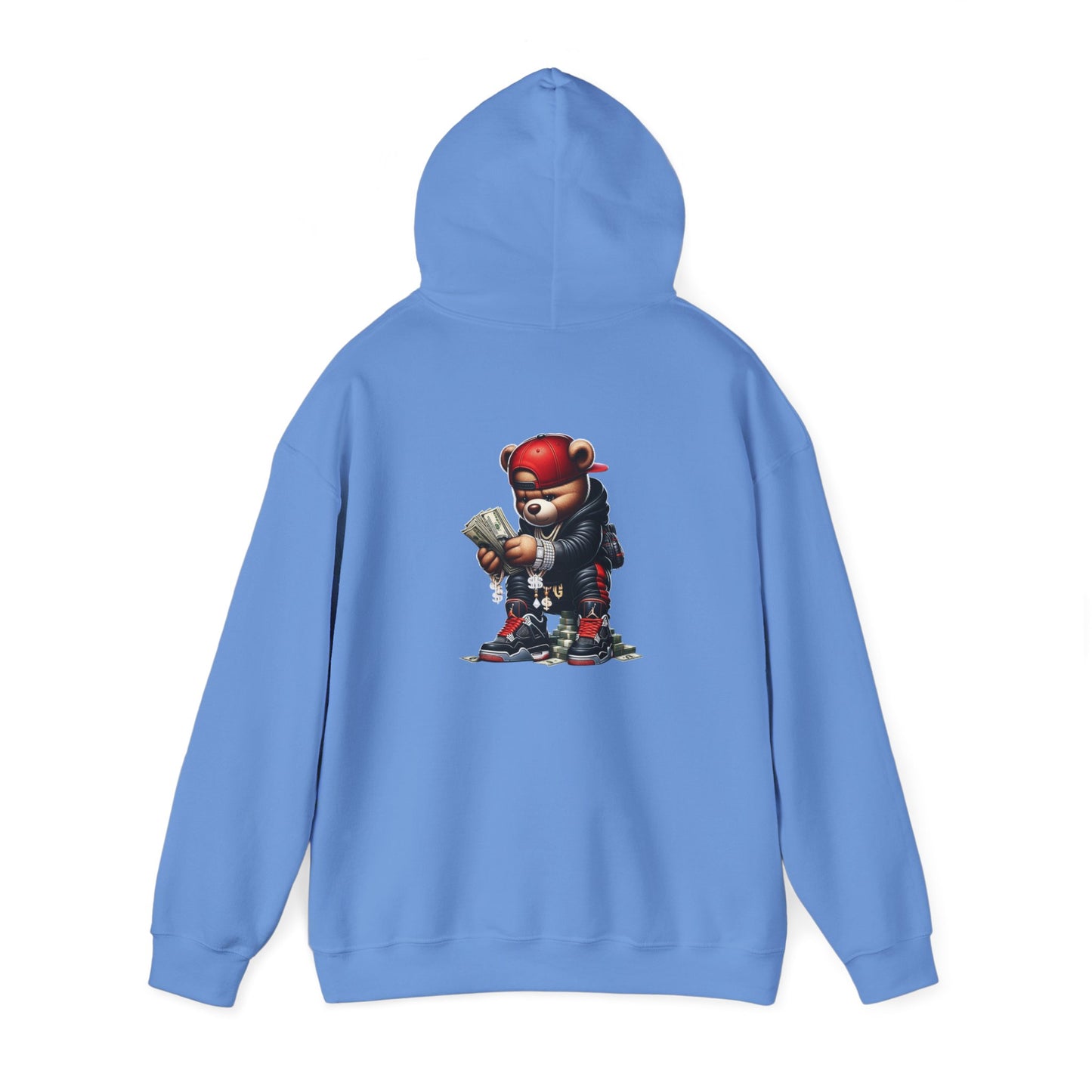 Hustle Bear Unisex Heavy Blend™ Hooded Sweatshirt | Motivational Streetwear for Entrepreneurs
