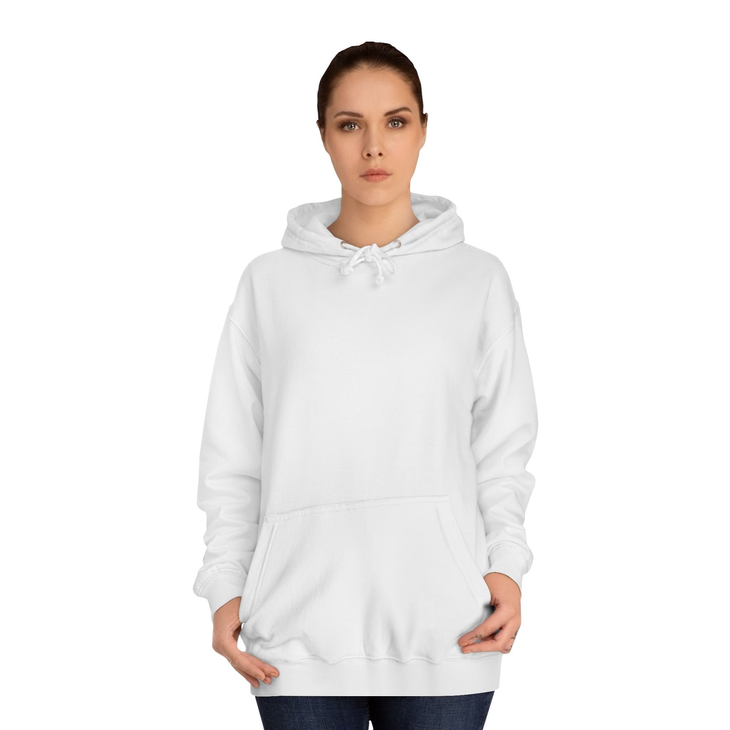 Unisex College Hoodie with Bold Graphic Design - Perfect for Students and Fans