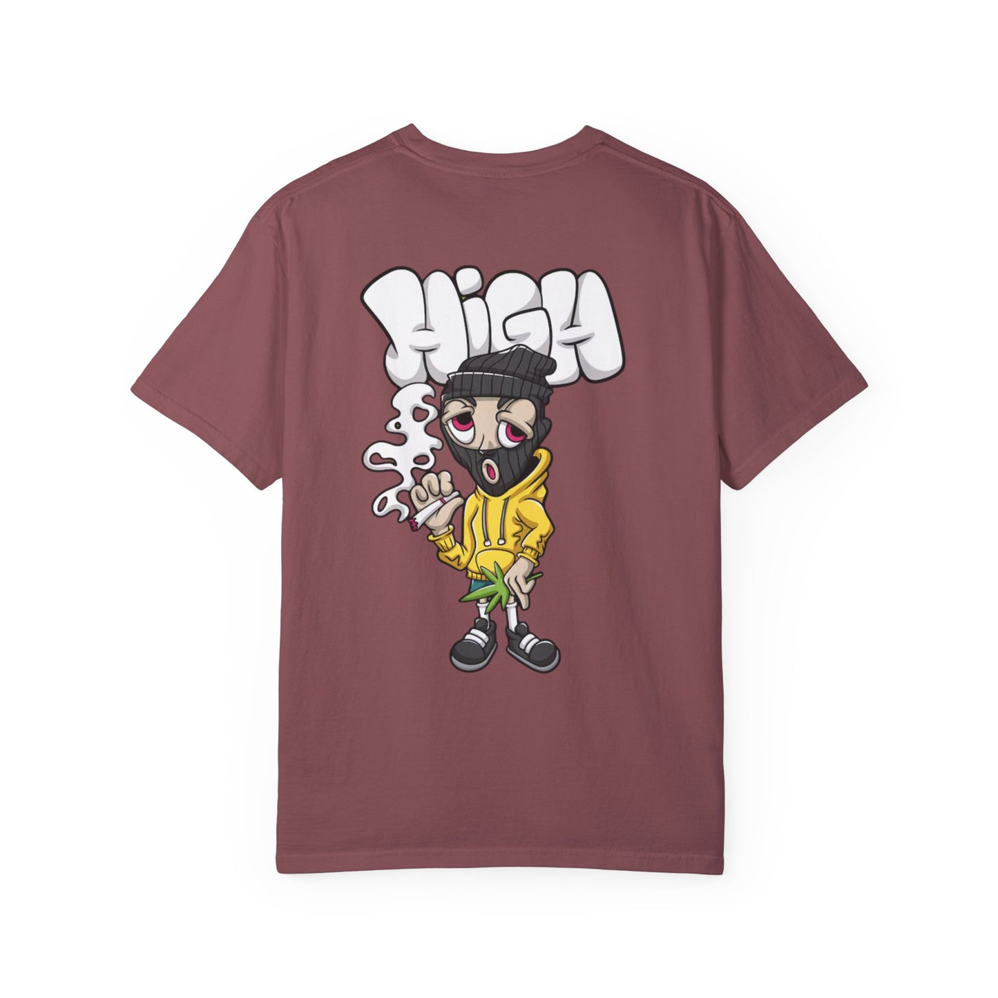 High Vibes Unisex Garment-Dyed T-Shirt - Perfect for Stoners and Casual Wear