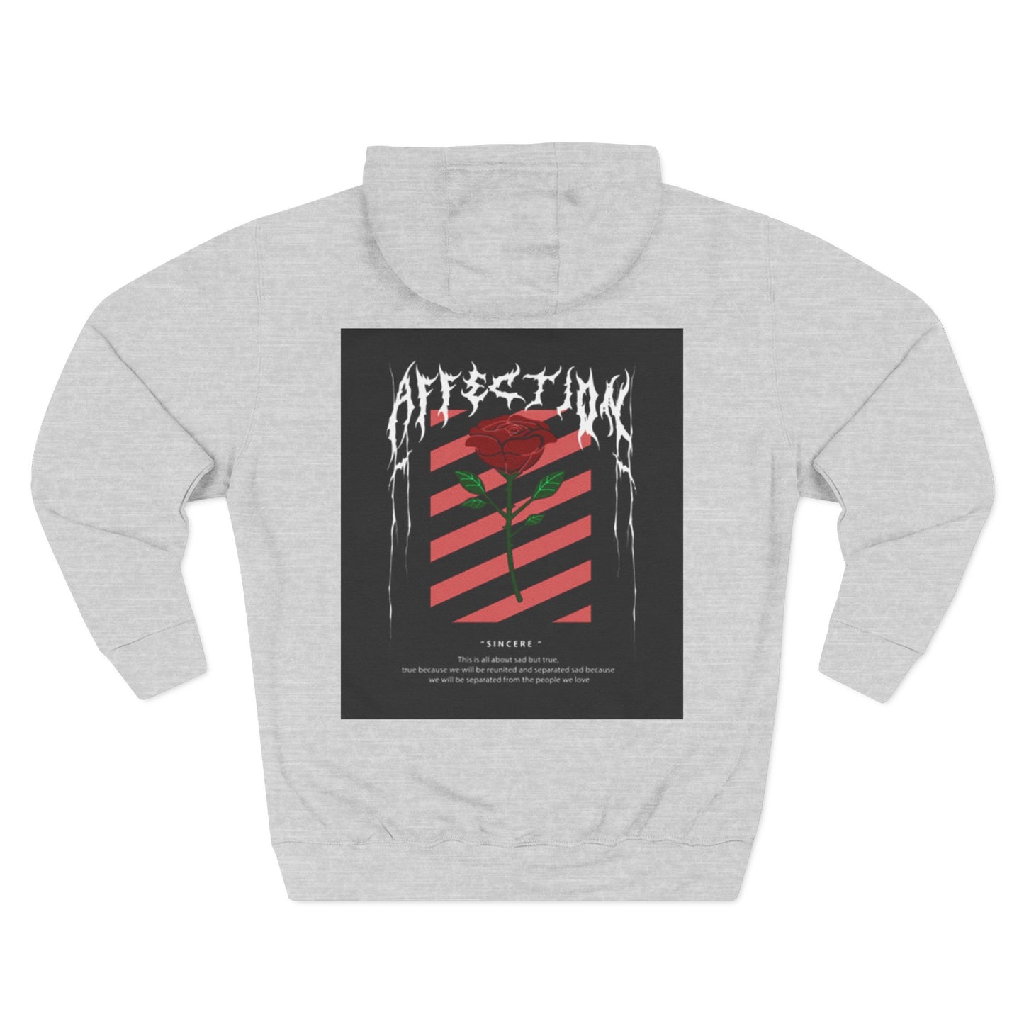 Stylish Three-Panel Fleece Hoodie – Perfect for Casual Days and Holiday Gifting