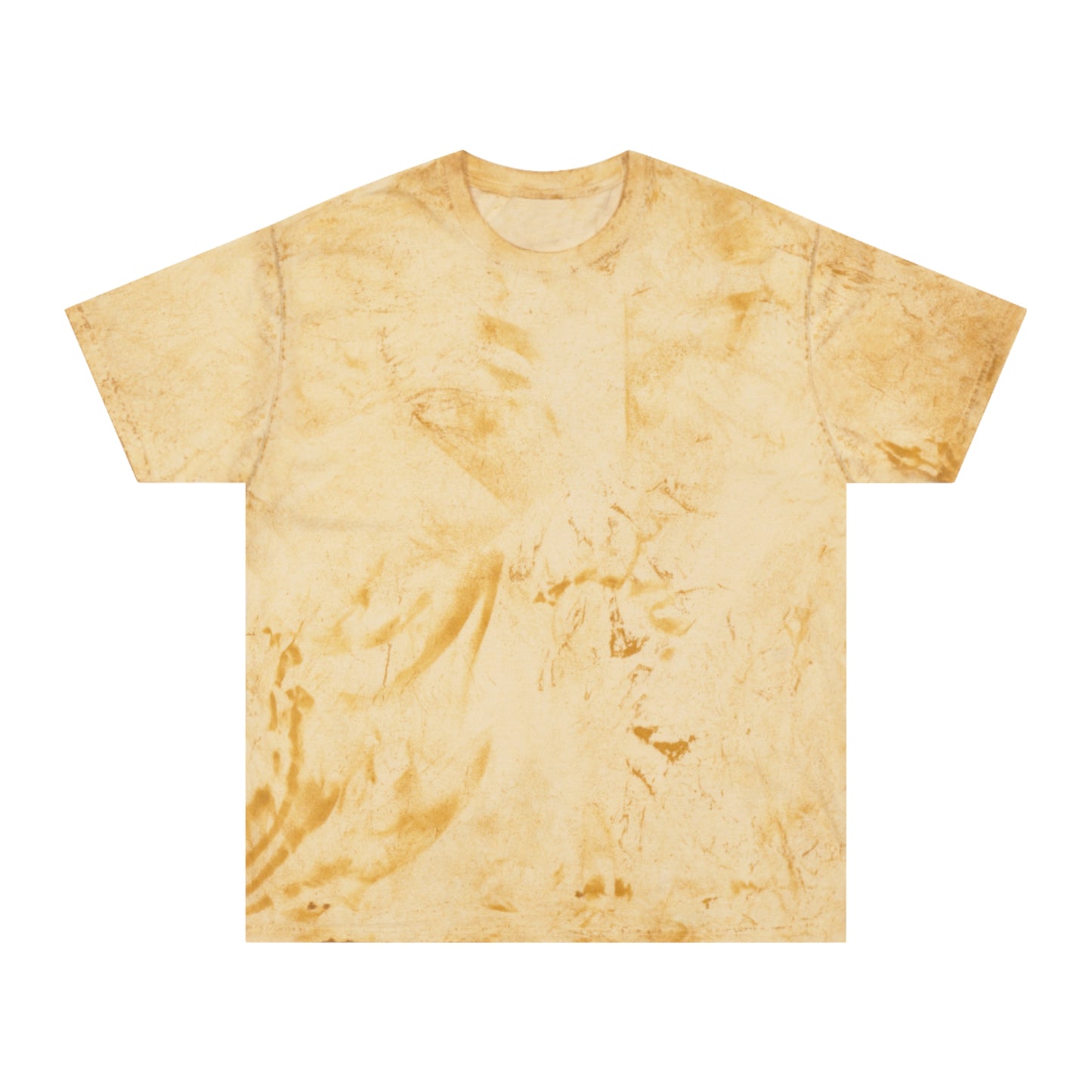 Unisex Color Blast Motivational T-Shirt - "Never Give Up" Design