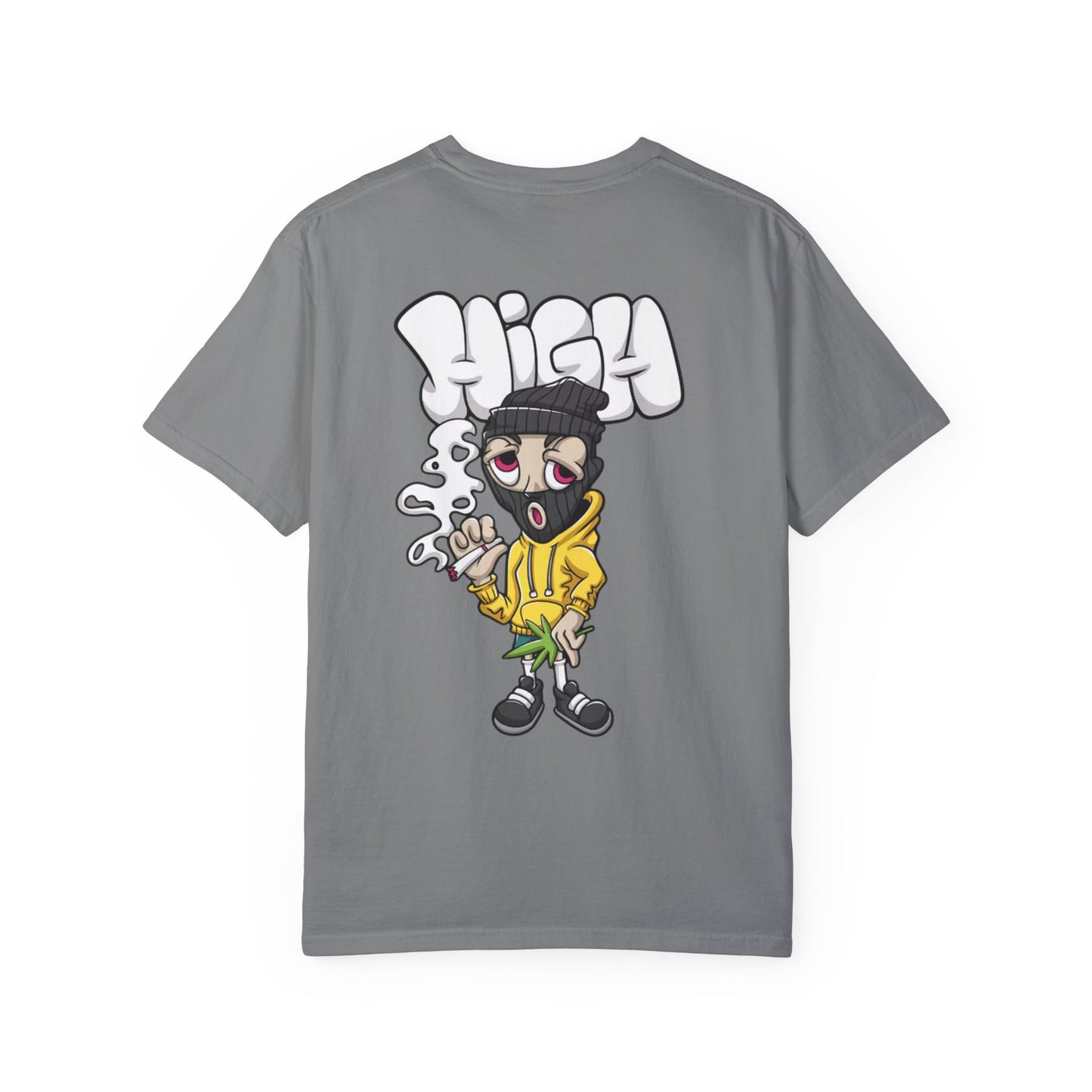 High Vibes Unisex Garment-Dyed T-Shirt - Perfect for Stoners and Casual Wear