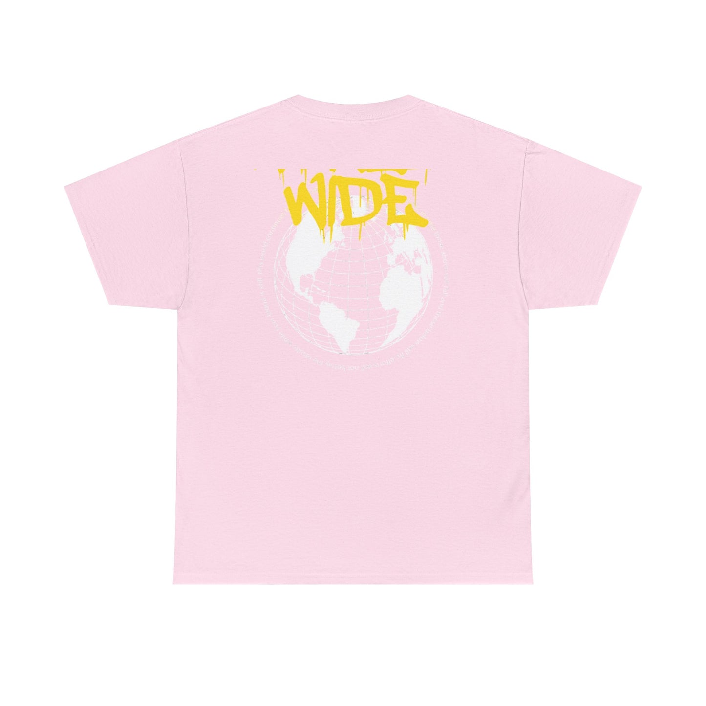 Unisex Heavy Cotton Tee - Worldwide Graphic Tee for Travel Enthusiasts