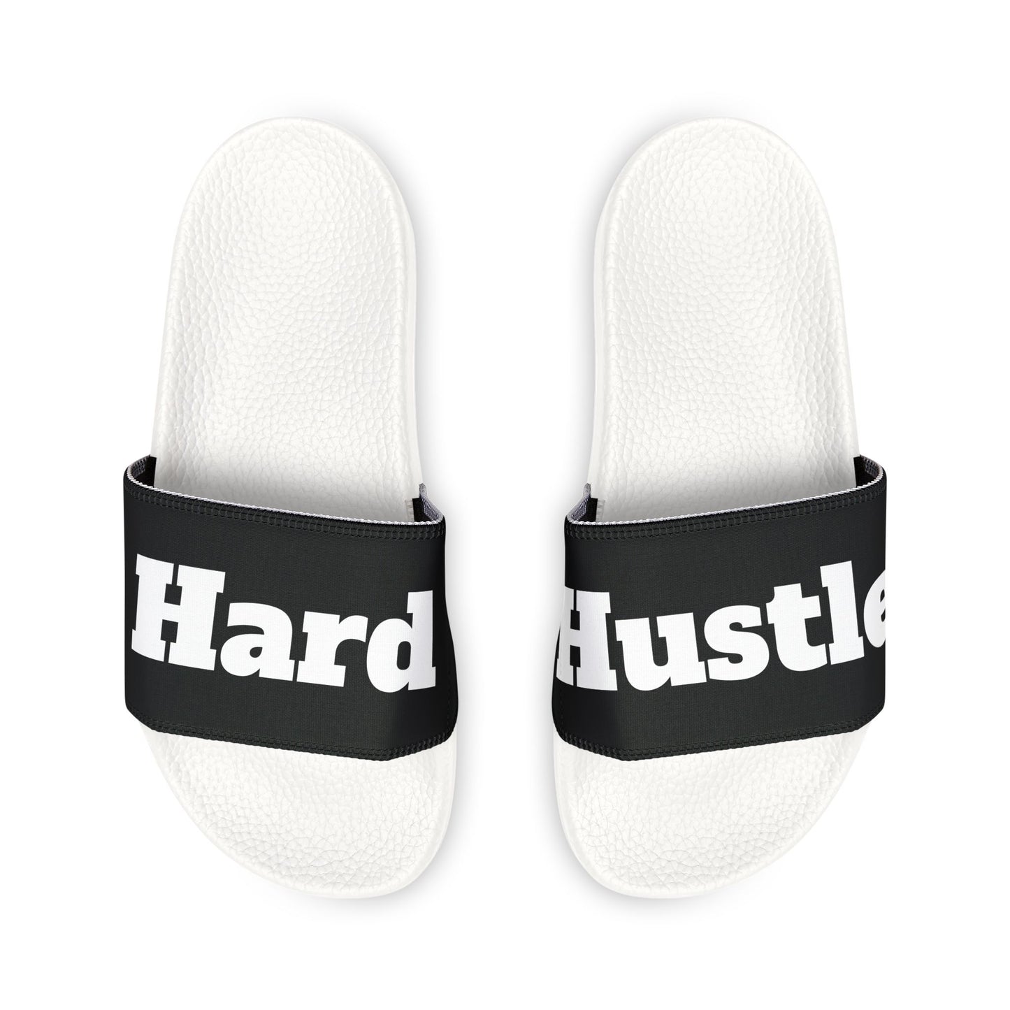 Men's Hustle Hard Sliders - Removable-Strap Sandals for Casual Comfort