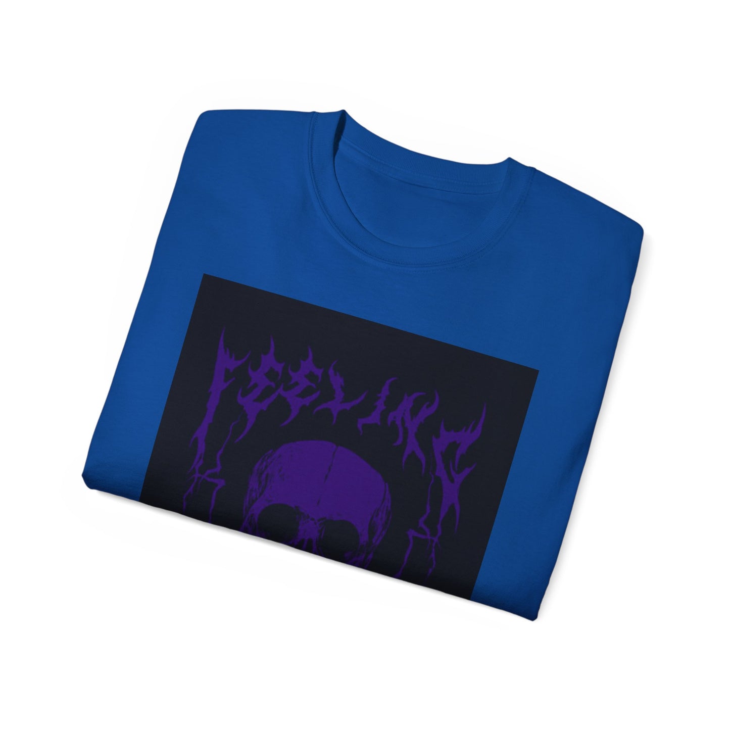 Unisex Ultra Cotton Tee - 'Feeling' Skull Graphic T-Shirt - Bold Streetwear Style