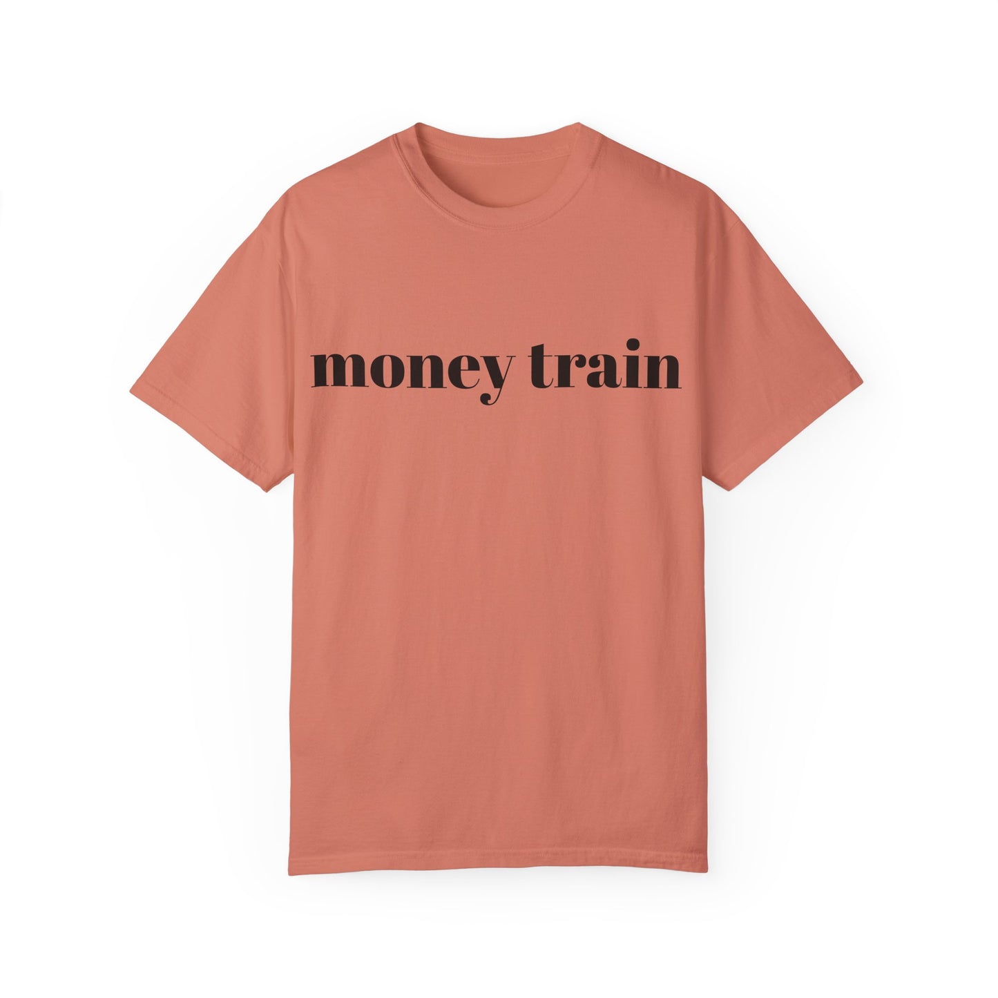 Money Train Unisex Garment-Dyed T-Shirt - Trendy Casual Wear for Money Enthusiasts